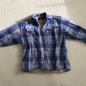 RedHead lined flannel jacket/top
